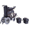Merits P101 Folding Power Wheelchair Batteries View
