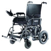 Merits P101 Folding Power Wheelchair Front Left Side View