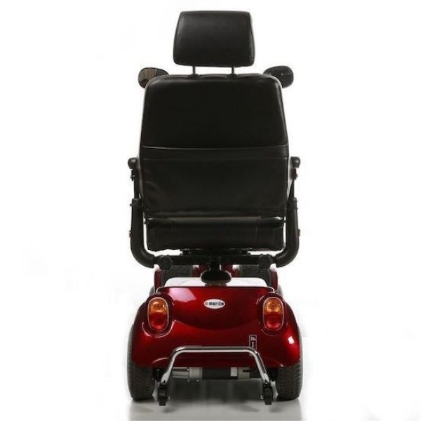 Merits Pioneer 4 Mobility Scooter Red Back View