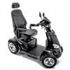 Merits Silverado Extreme 4 Wheel All Terrain Mobility Scooter Black Front Side View