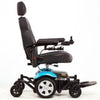 Merits Vision Sport Power Chair Blue Side View