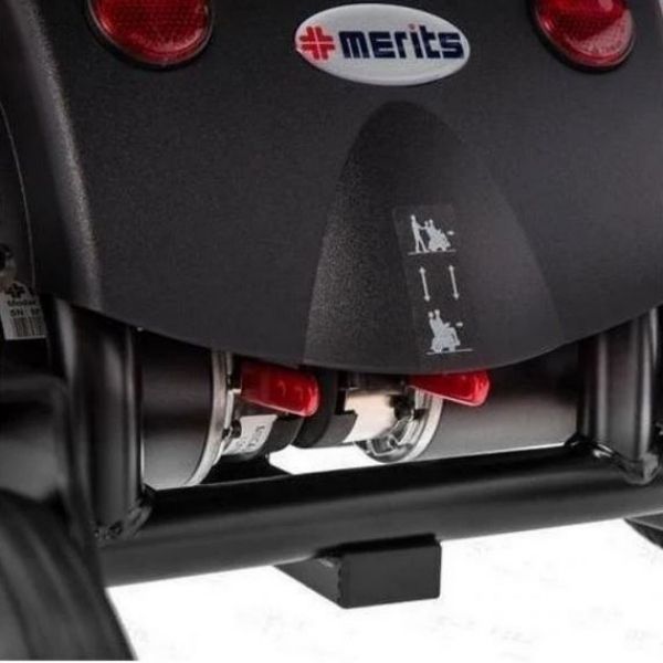 Merits Vision Sport Power Chair Bumper View