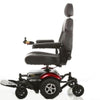Merits Vision Sport Power Chair Red Side Left View
