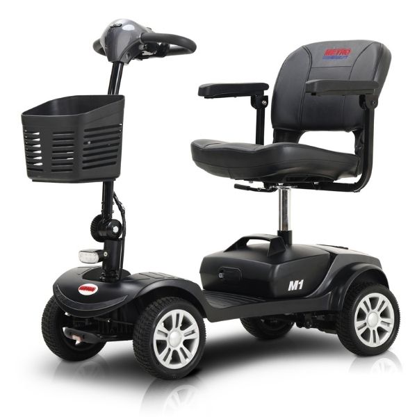 Metro Mobility M1 Portal Mobility Scooter Metallic Grey View