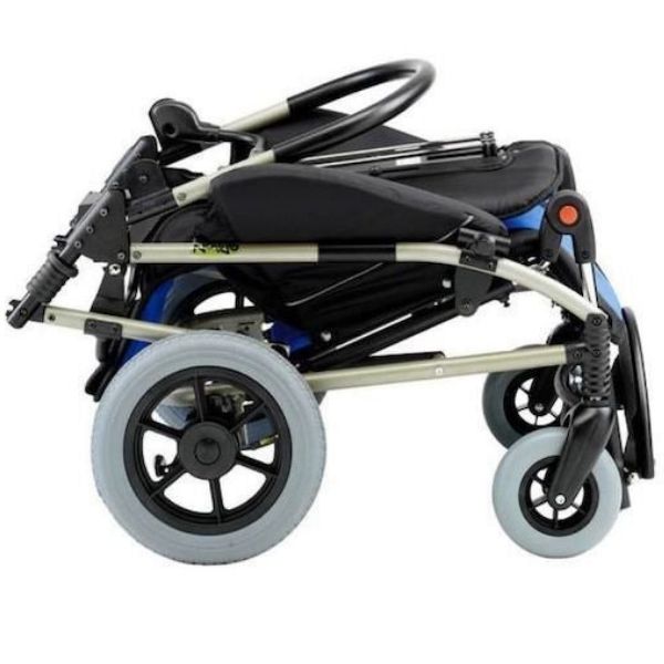 Ormesa New Novus Pediatric Wheelchairs Blue Frolded Chair View