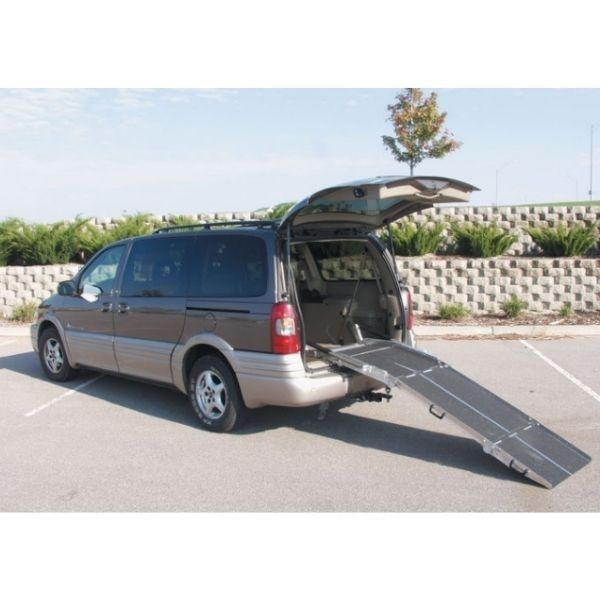 PVI Folding Rear Door Ramp Durable Welded Construction View