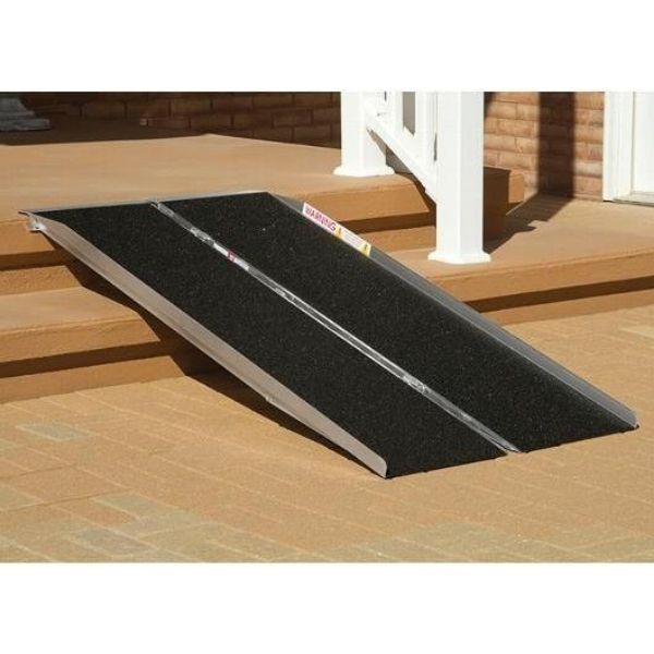 PVI Single Folding Ramp Full Platform Provides Excellent Stability View