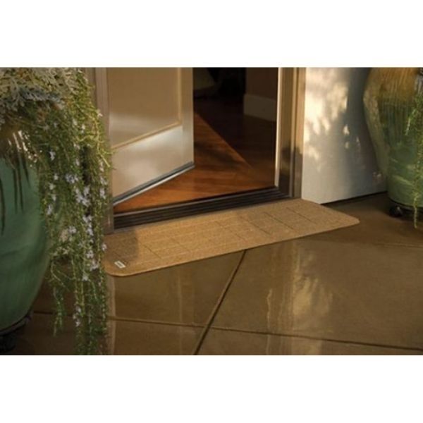 PVI StoneCap Rubber Threshold Ramp View