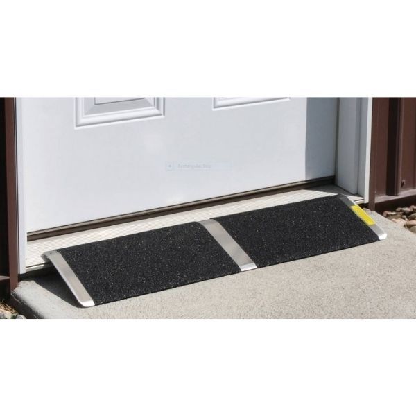PVI Threshold Ramp Designed for Doorways that Swing In View