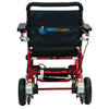 Pathway Mobility Geo Cruiser Elite EX Foldable Power Wheelchair Red Back View