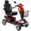 Patriot 4-Wheel Bariatric Scooter GR575 By Golden Technologies Red Color