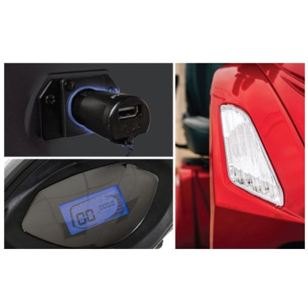 Pride Mobility 3-Wheel Scooter Baja Raptor 2 Features