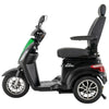Pride Mobility 3-Wheel Scooter Baja Raptor 2 Green Machine-Black Color Right Side View