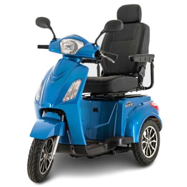 Pride Mobility 3-Wheel Scooter Baja Raptor 2 True Blue Color