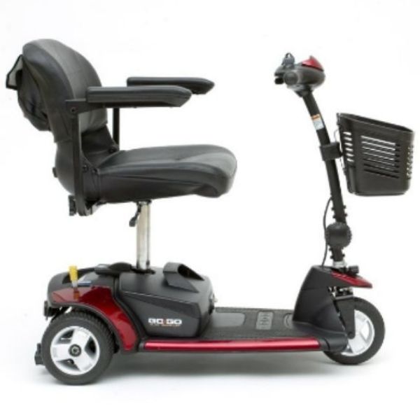 Pride Go-Go Elite Traveller 3 Wheel Right Side View