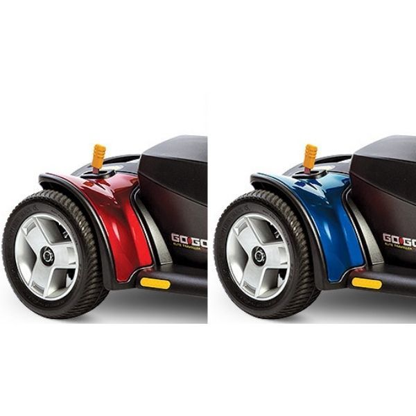 Pride Go-Go Elite Traveller Plus 4 Wheel Scooter SC54 Rear View