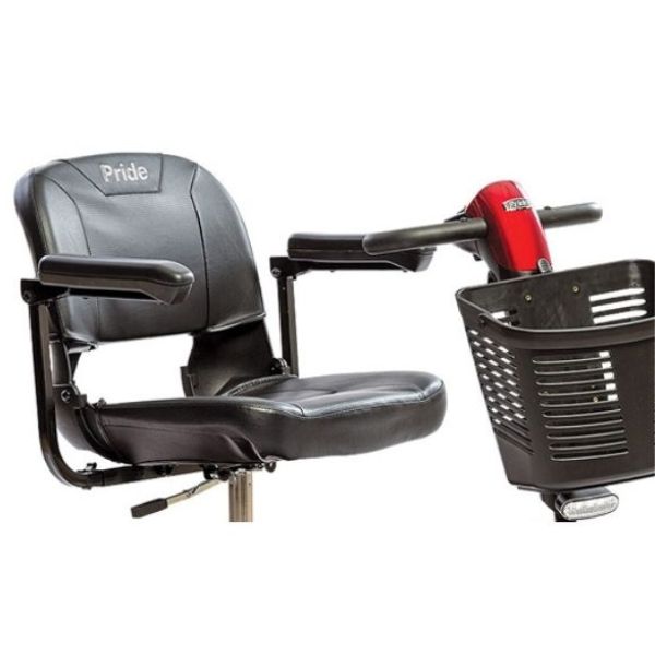 Pride Go-Go Elite Traveller Plus 4 Wheel Scooter SC54 Seat View