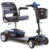 Pride Go-Go LX With CTS Suspension 4 Wheel Scooter SC54LX Blue Front View