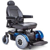 Pride Jazzy 1450 Heavy Duty Power Chair Blue Right View
