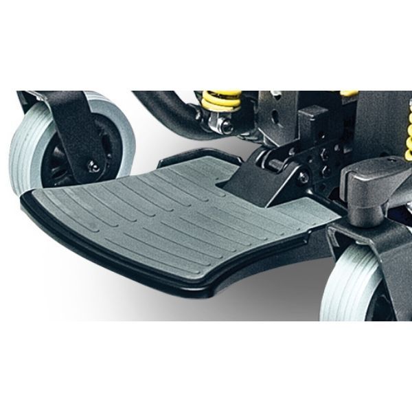Pride Jazzy 614 HD Power Chair Footplate View