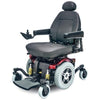 Pride Jazzy 614 HD Power Chair Red Left View