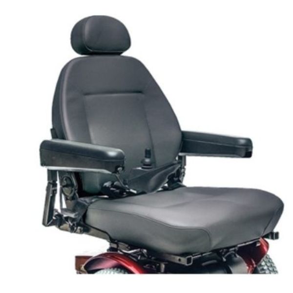 Pride Jazzy 614 HD Power Chair Seat View