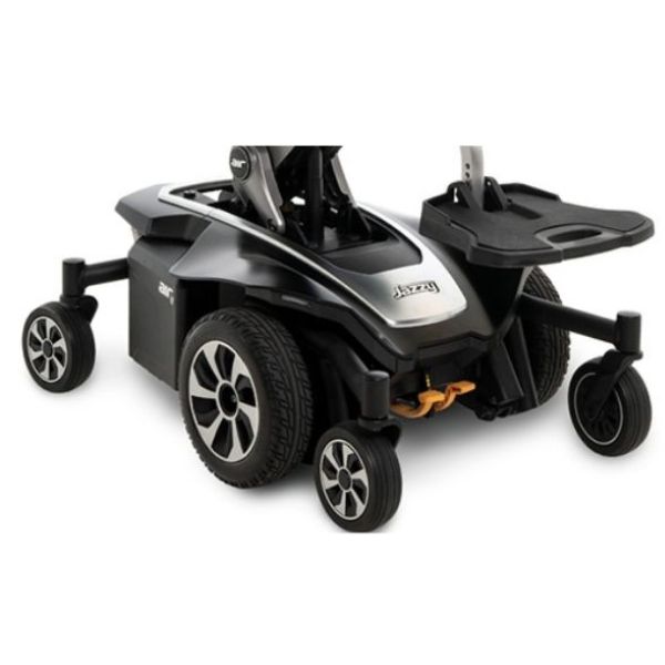 Pride Jazzy Air 2 Power Chair Wheels and Footplate View