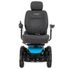 Pride Jazzy EVO 613 Power Wheelchair Robins Egg Blue Front View
