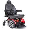 Pride Jazzy Elite HD Front Wheel Power Chair Red Front View
