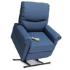 Pride Mobility Essential Collection 3-Position Lift Chair LC-105 Sky Micro-Suede Standing View