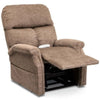 Pride Mobility Essential Collection 3 Position Lift Chair Stone Cloud 9 Split T Back View