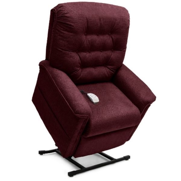 Pride Mobility Heritage Collection 3-Position Lift Chair LC-358 Black Cherry Cloud 9 Standing View