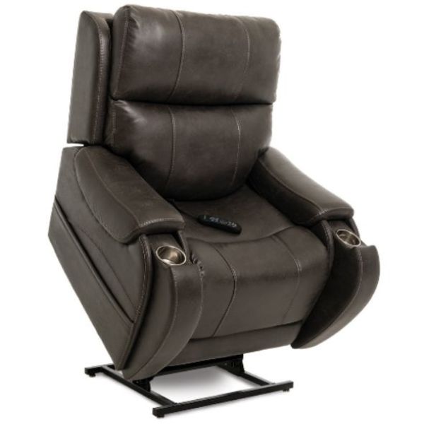 Pride Mobility Viva Lift Atlas Infinite-Position Lift Chair PLR-985M Badlands Steel Standing View
