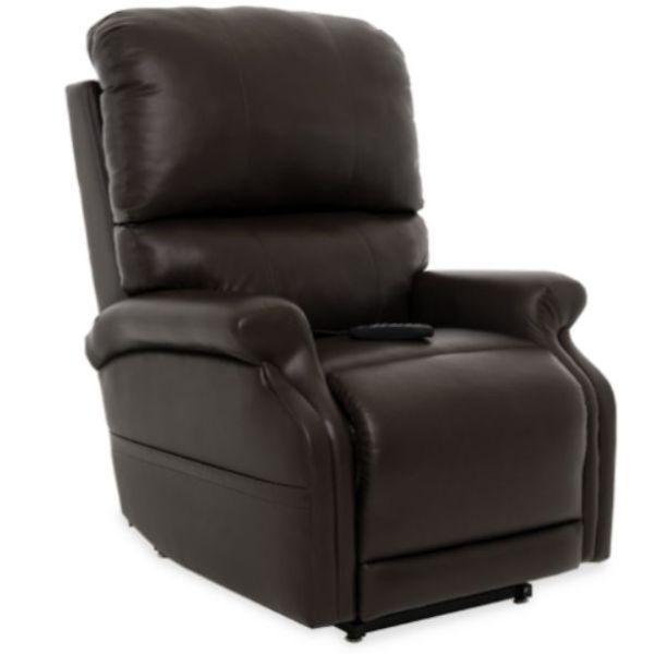 Pride Mobility Viva Lift Escape Zero Gravity Lift Chair PLR-990i Ultraleather Fudge Seat View