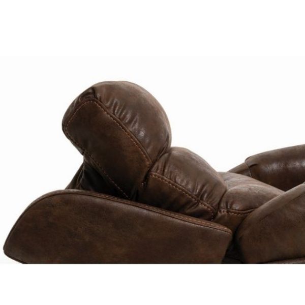 Pride Mobility Viva Lift Tranquil Infinite-Position Lift Chair PLR-935 Power Headrest and Lumbar Adjustment View