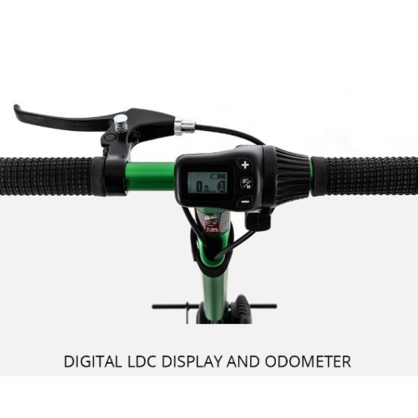 Pride Mobility iRide 2 Ultra Lightweight Scooter Digital LDC Display and Odometer View