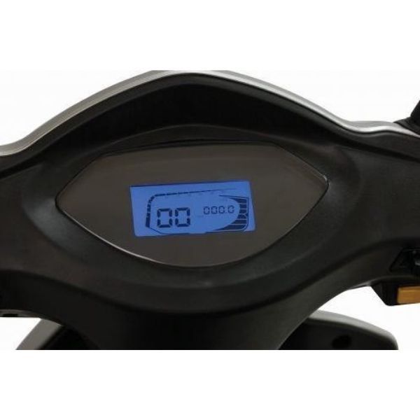 Pride Baja Raptor 3-Wheel Scooter  Digital Dashboard View