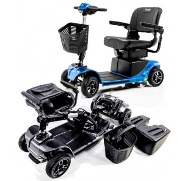 Pride Revo 2.0 4-Wheel Scooter S67 Assemble and Disassemble View