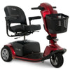 Pride Victory 10.2 Mid-Size Bariatric 3-Wheel Scooter SC6102 Red Front View