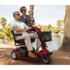 Pride Victory 10 3-Wheel Scooter SC610 Side View with Passenger