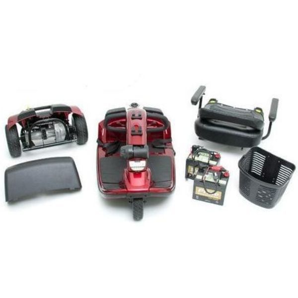 Pride Victory 9 3-Wheel Scooter SC609 Disassemble View