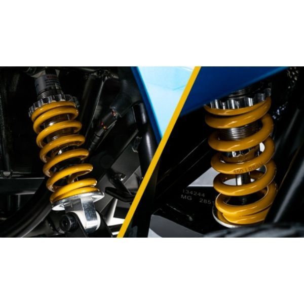 Pride Victory LX Sport 4-Wheel Scooter S710LXW Spring Suspension View