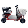 RMB E-Quad XL 4-Wheel Mobility Scootered Red Side View