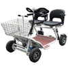 RMB E-Quad XL 4-Wheel Mobility Scooter White Front View
