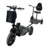 RMB EV Multi-Point 48v 500W 3 Wheel Electric Scooter Tag a Long Trailer Front View