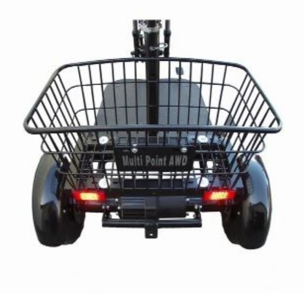 RMB Multi Point AWD All Wheel Drive Electric Trike Storage Basket View