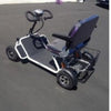 RMB e-Quad Powerful 4 Wheel Mobility Scooter White Back Side View