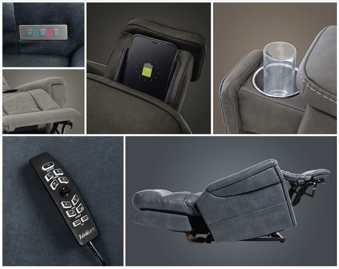 Pride Mobility VivaLift Ultra Infinite-Position Lift Chair PLR-4955