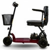 Shoprider Echo 3-Wheel mobility scooter Red Side View