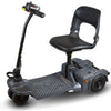 Shoprider Echo Folding Scooter Gray Front Left Side View